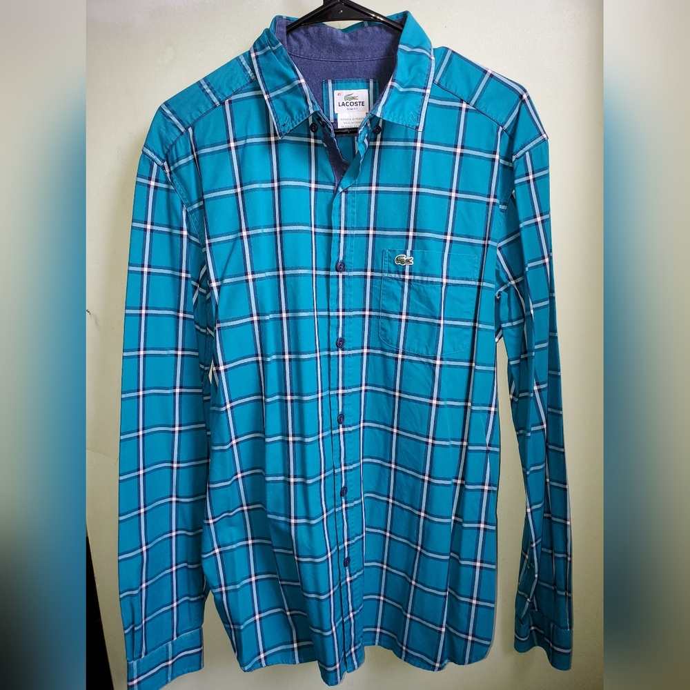 Lacoste button down shirt